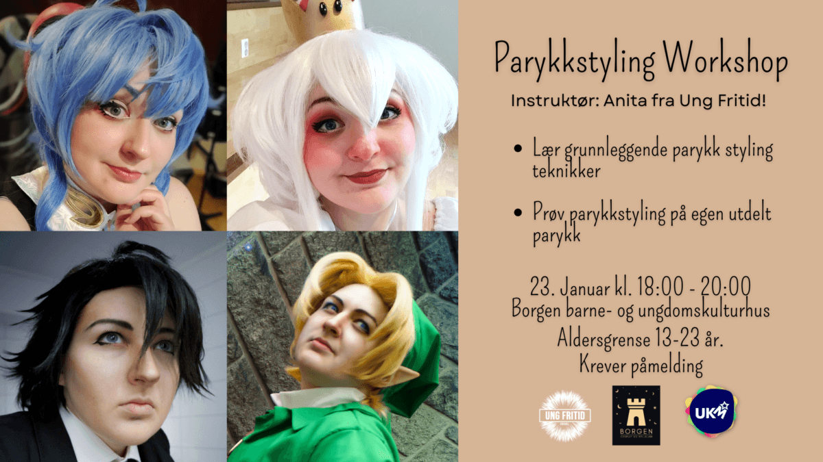 Workshop i Parykkstyling