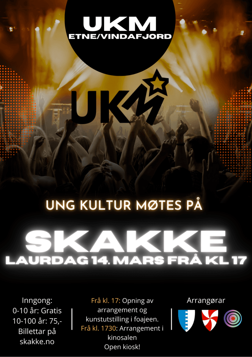 UKM Etne og Vindafjord - Påmelding frå Etne