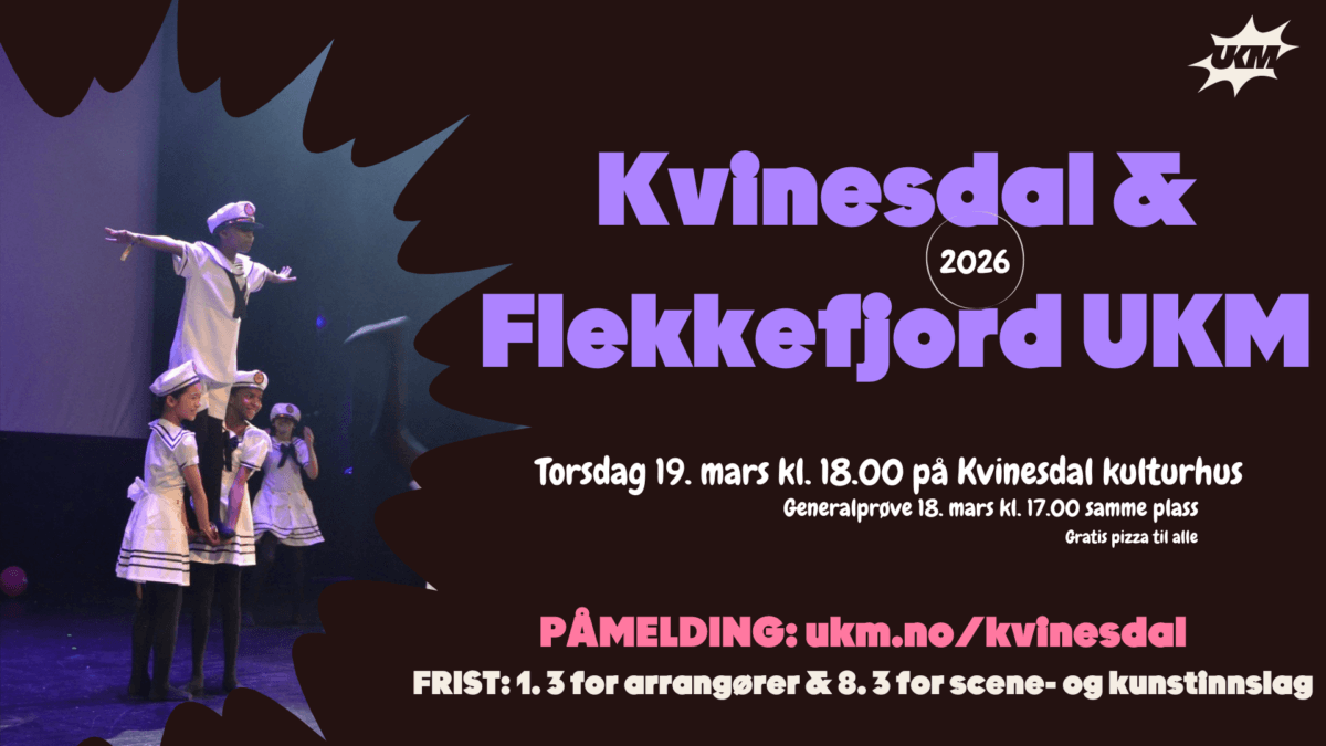 Kvinesdal & Flekkefjord UKM 2026