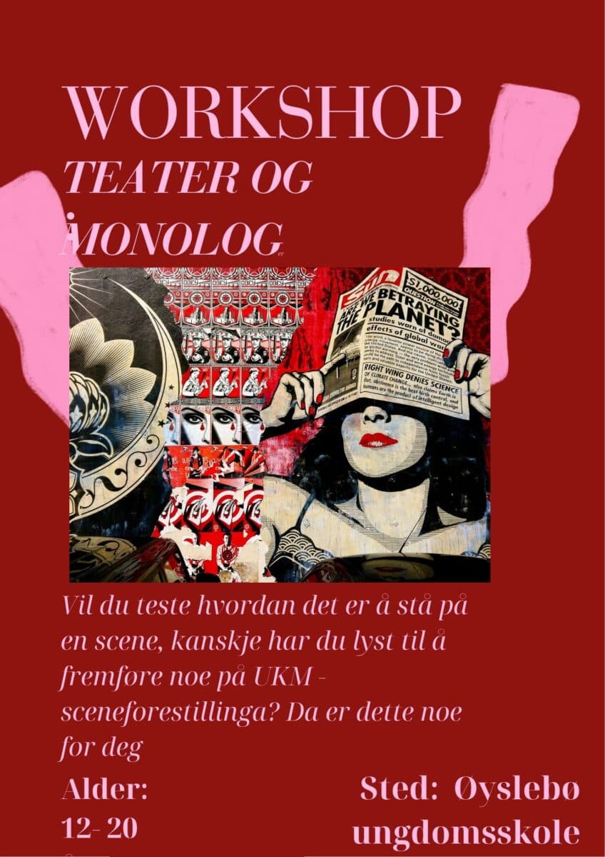 Workshop: teater og monolog