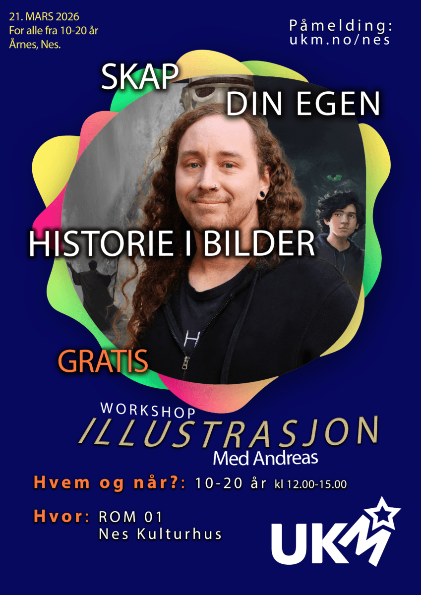 Illustrasjon med Andreas