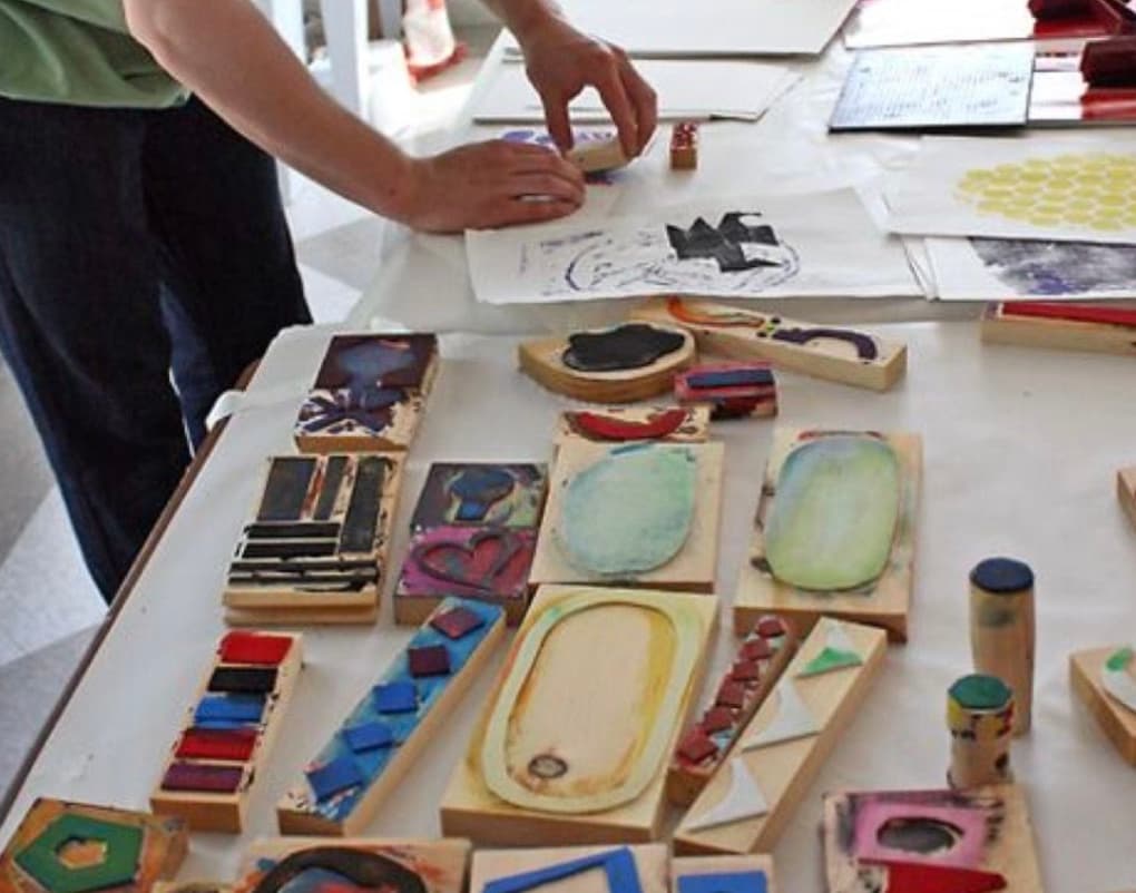 Kunstworkshop med Mailind Solvind Mjøen